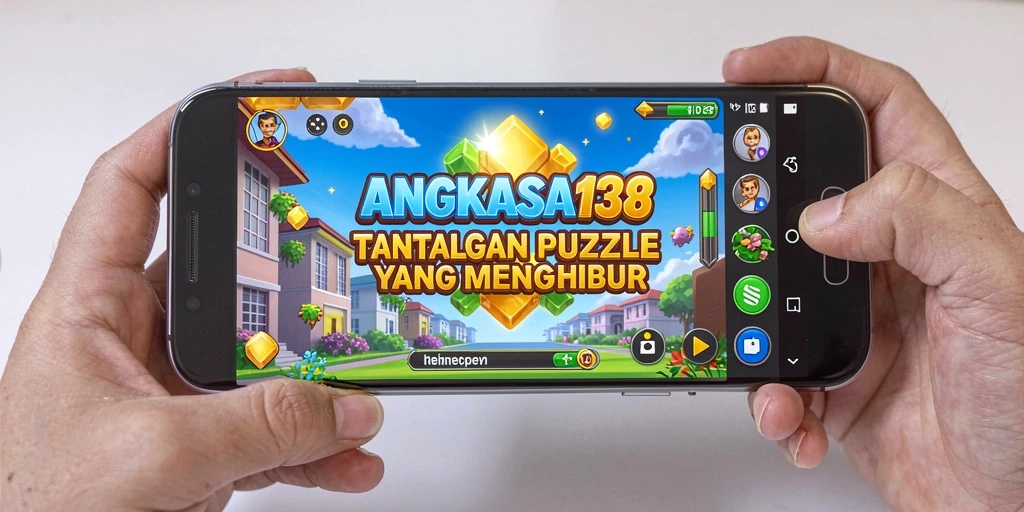 Tampilan gameplay puzzle yang menantang dan menarik