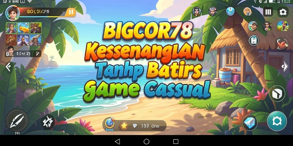Screenshot gameplay BIGCOR78 menampilkan keseruan dan tantangan yang menarik.