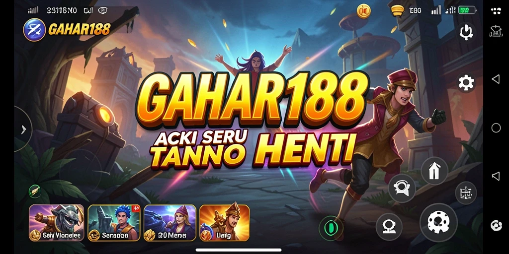 Screenshot gameplay GAHAR188 yang mendebarkan dan penuh aksi.