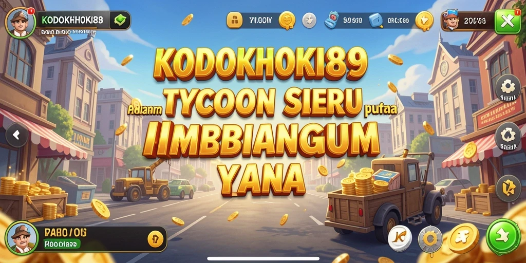 Tampilan gameplay KODOKHOKI889 yang menarik dan penuh strategi Tycoon.