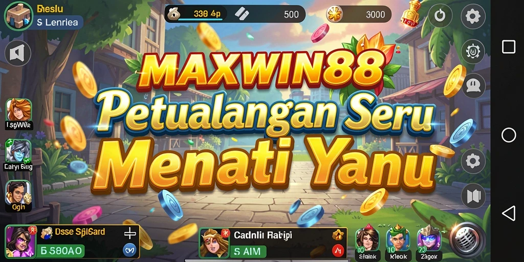 Tangkapan layar gameplay <strong>MAXWIN88</strong> menampilkan aksi petualangan seru dan grafis menarik.