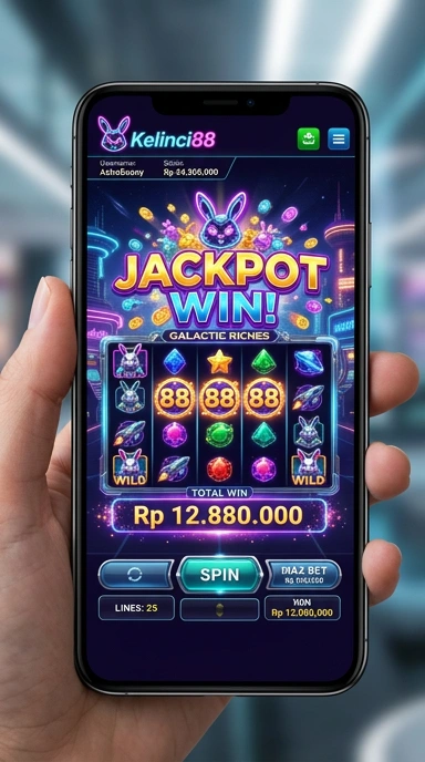 Tampilan antarmuka aplikasi kelinci88 yang jelas dan mudah digunakan.